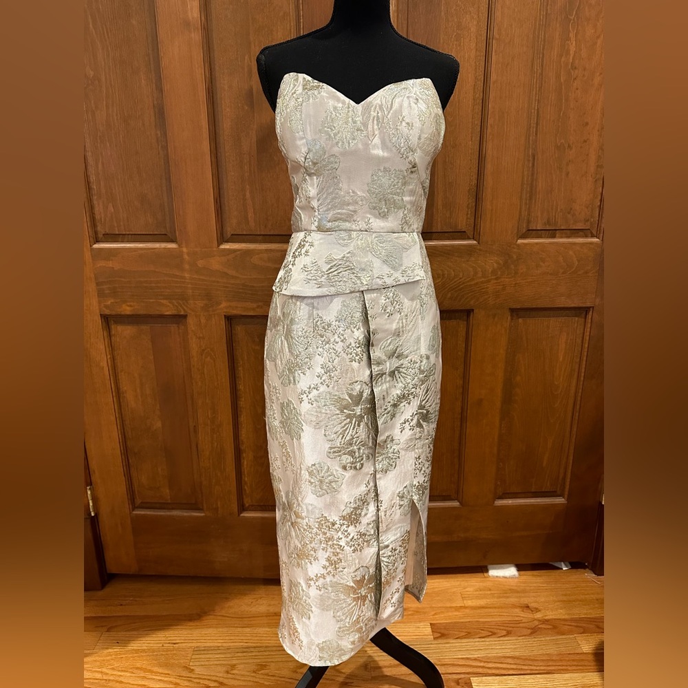 Bariano Australia jacquard midi dress new with tags